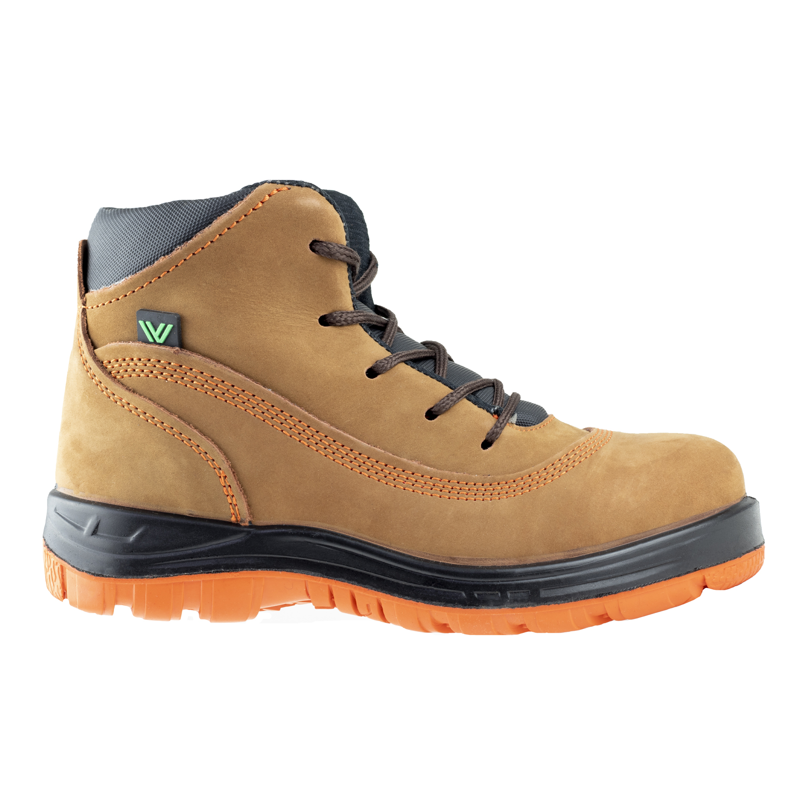 Botas Van Vien Para Hombre De Seguridad Con Casquillo Kpk1d Café (PP+D)