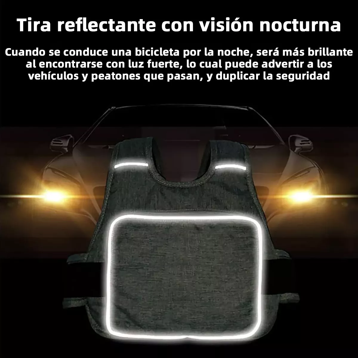 Cinturón De Seguridad De Moto Bici Con Arnés Para Niño Negro
