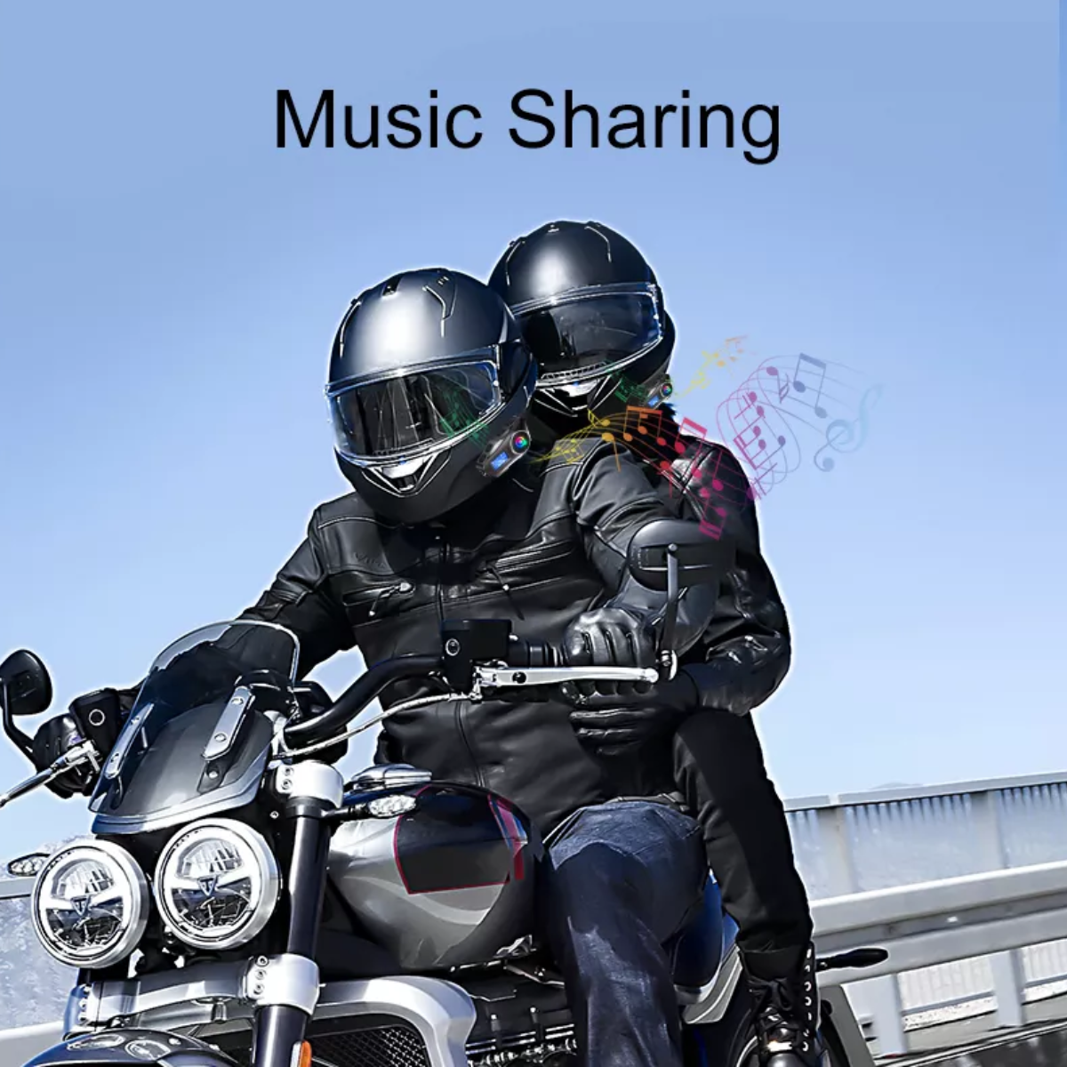 ntercomunicador de audio para moto Q58-max 2 piezas