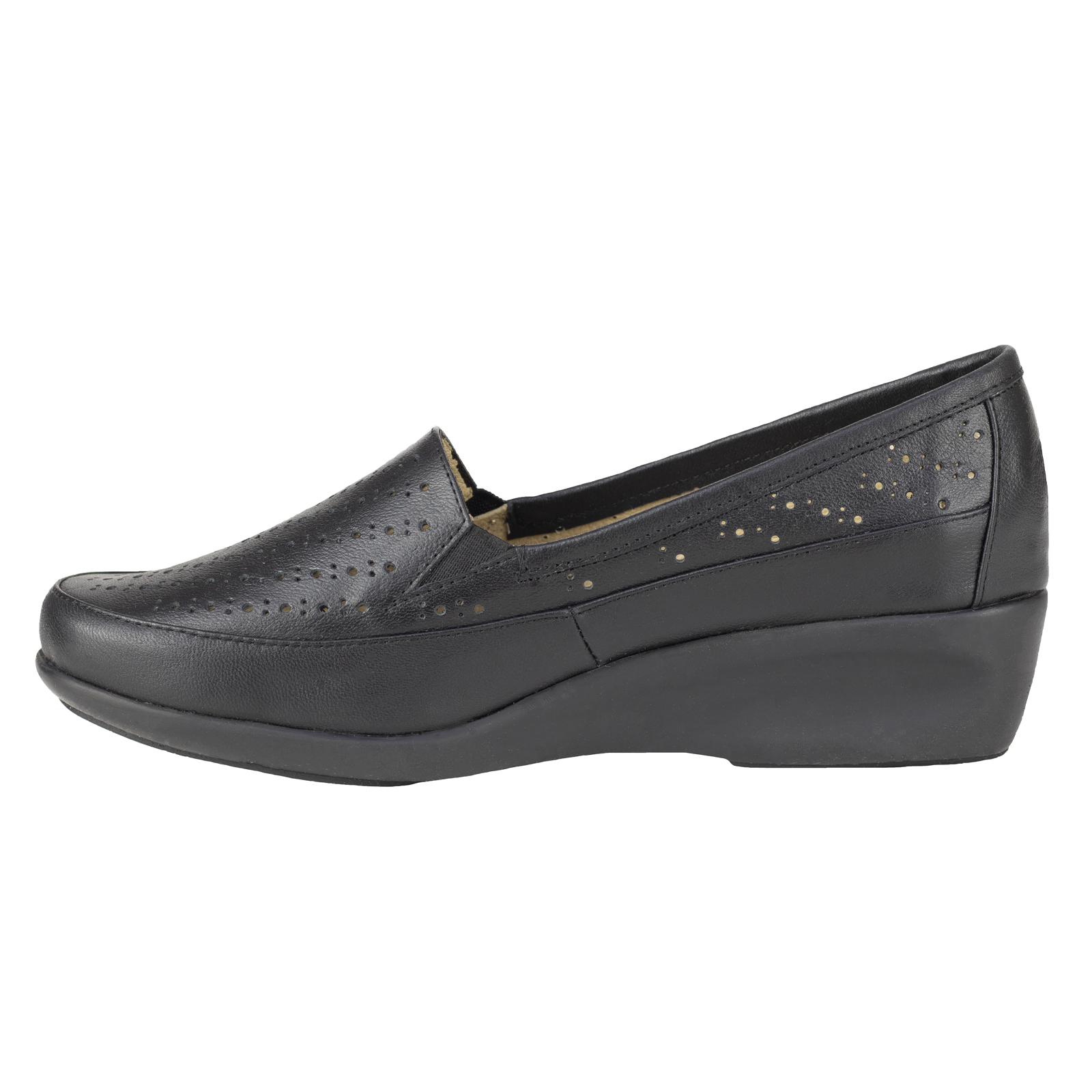 Zapato Negro Mujer De Vestir Ludolfo Cota 20077 Vestir Tacón