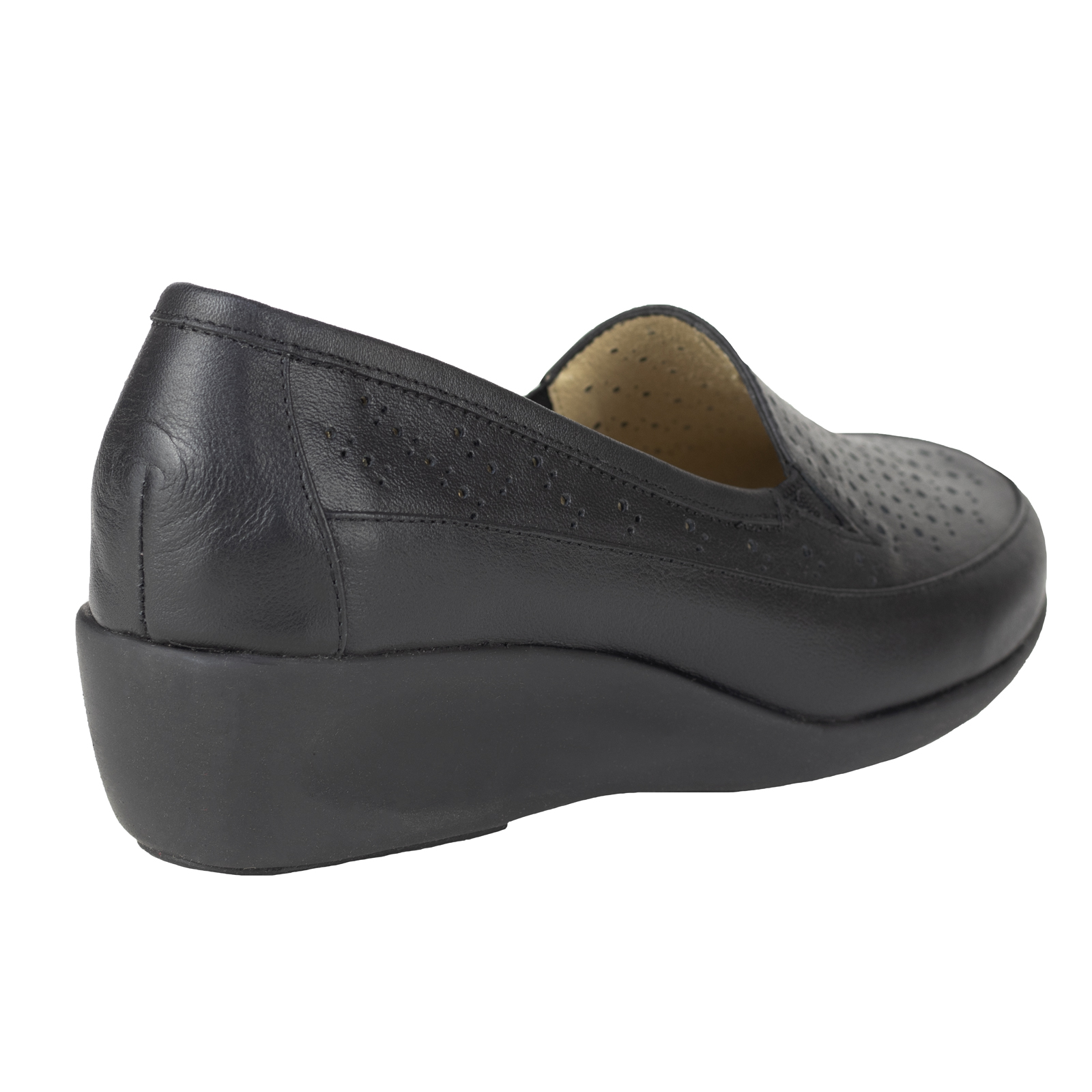 Zapato Negro Mujer De Vestir Ludolfo Cota 20077 Vestir Tacón