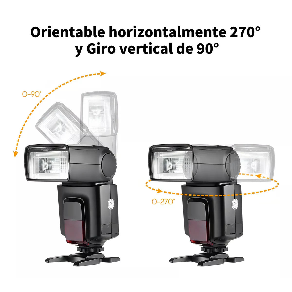 Flash Speedlite P/cámara Con Transmisor Disparo