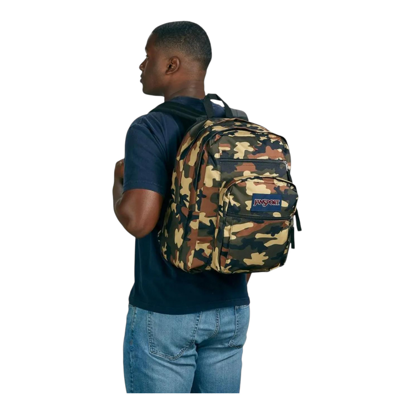 MOCHILA JANSPORT HOMBRE VERDE JANSPORT BIG STUDENT JS0A47JK7Z7