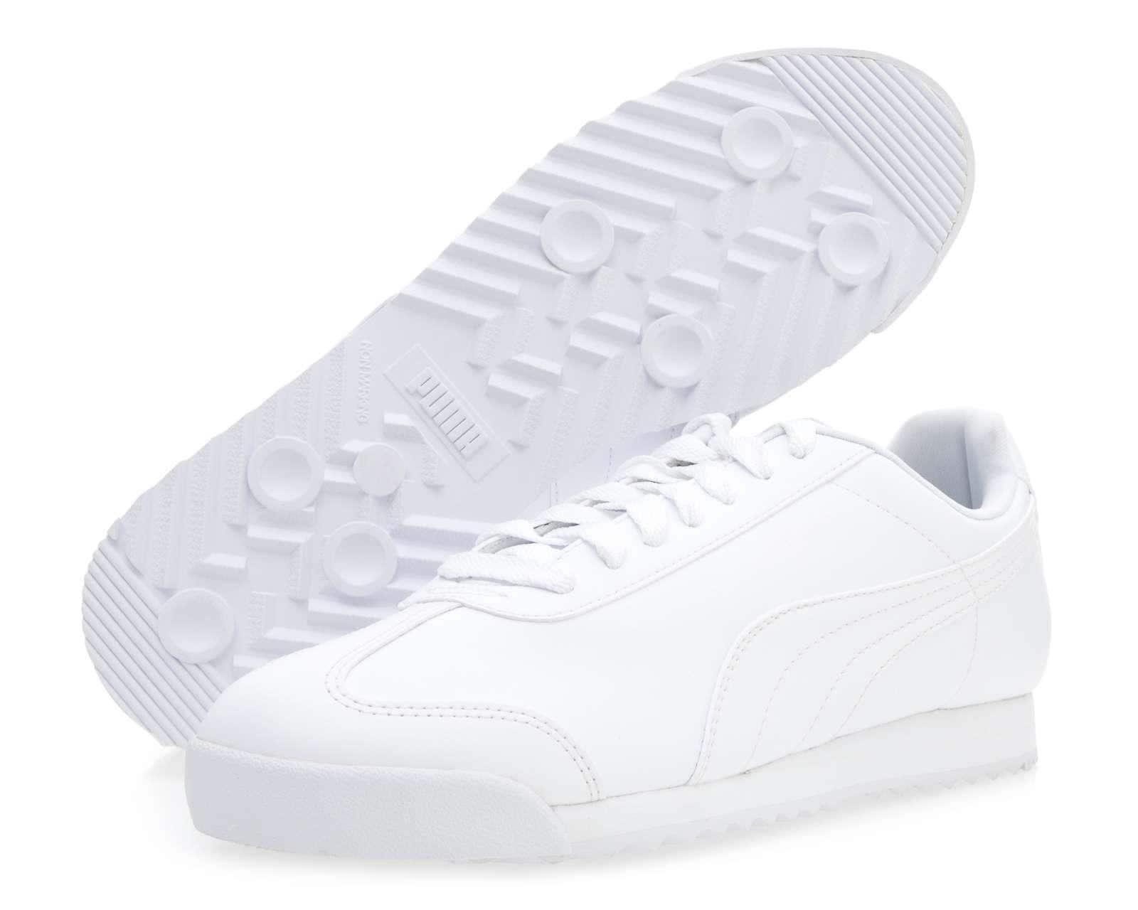 Tenis Puma Roma Basic Blanco Calzado Urbano Casual Hombre