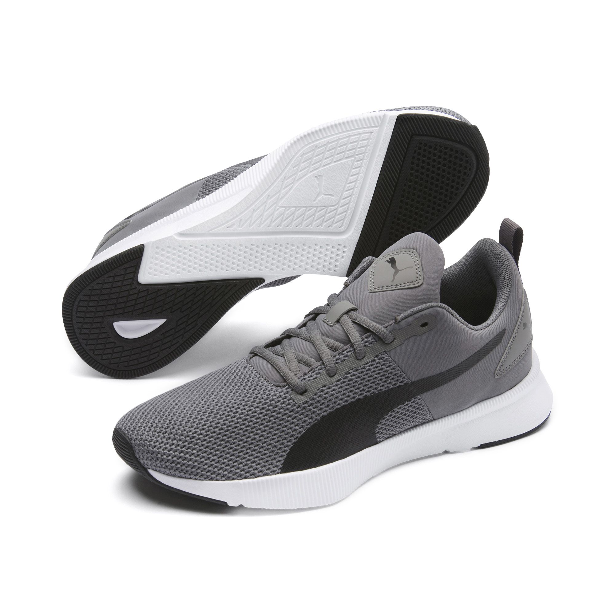 Tenis Deportivo Puma Flyer Runner Gris Training Hombre