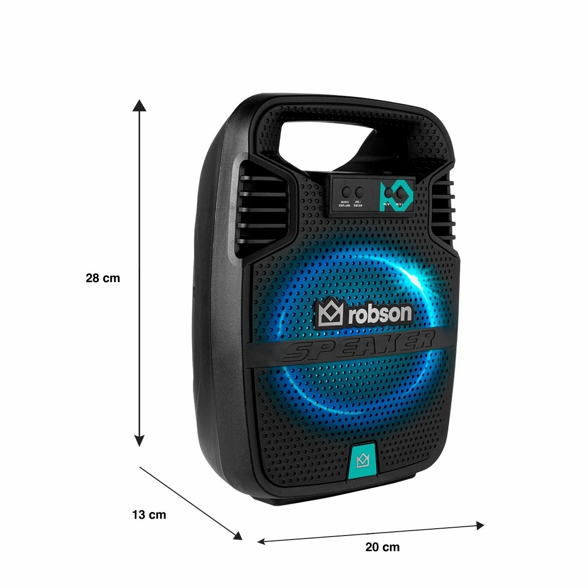 Bafle Robson MSA-8002 6.5" 4,500 W PMPO Speaker KSR-LINK ENDY5