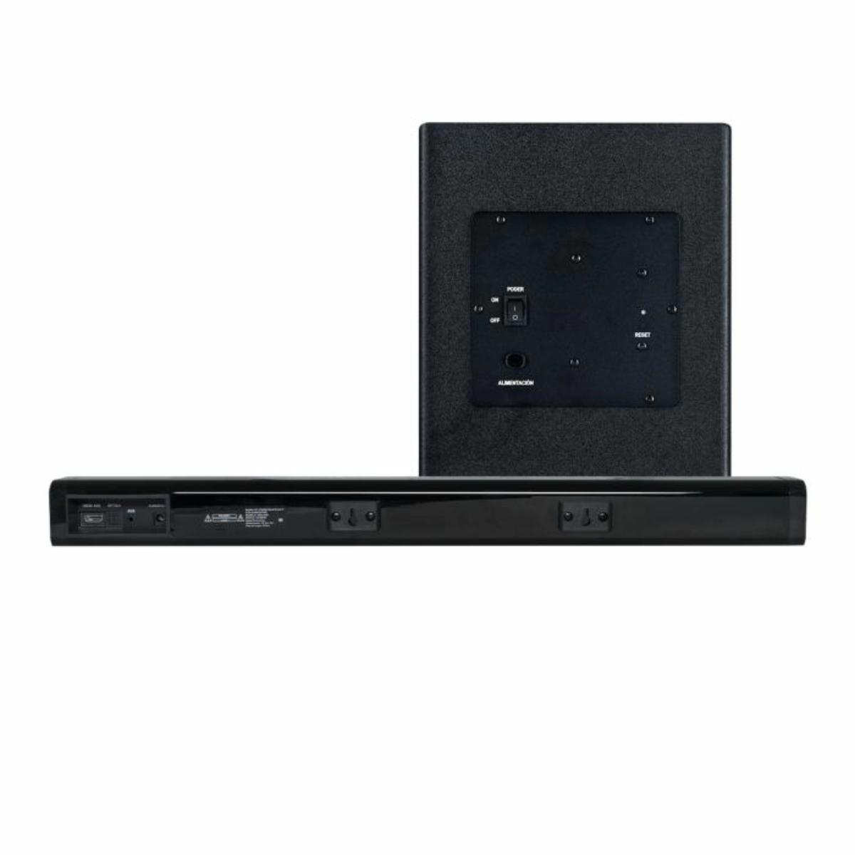 Sistema de Teatro en Casa Kaiser KBS-3092 Inalámbrico 2.1 CH C/ Barra de Sonido y Subwoofer ENDY12 
