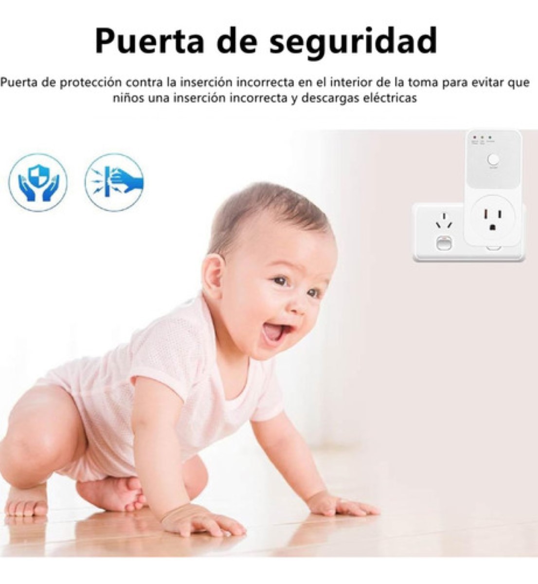 Protector Voltaje Refrigerador Lavadora Doméstico,2pcs blanco