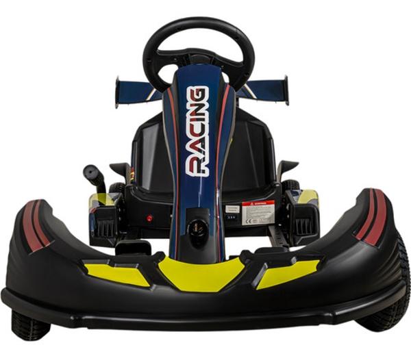 Go Kart Electrico 36v 25km/h 3 Velocidades Niños +8 Años E-Be Azul