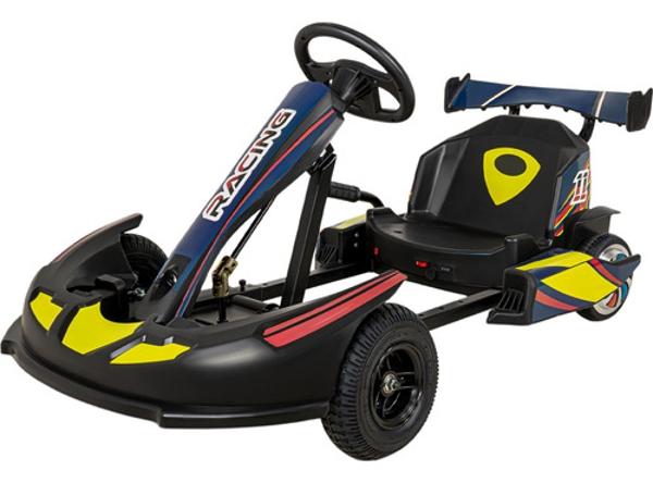 Go Kart Electrico 36v 25km/h 3 Velocidades Niños +8 Años E-Be Azul