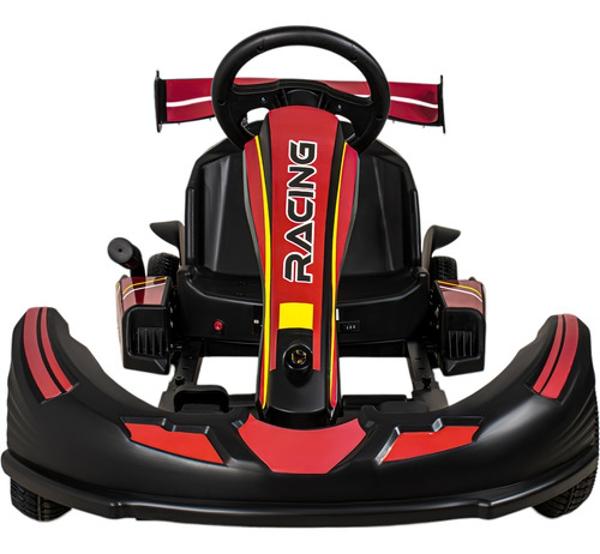 Go Kart Electrico 36v 25km/h 3 Velocidades Niños +8 Años E-Be Rojo