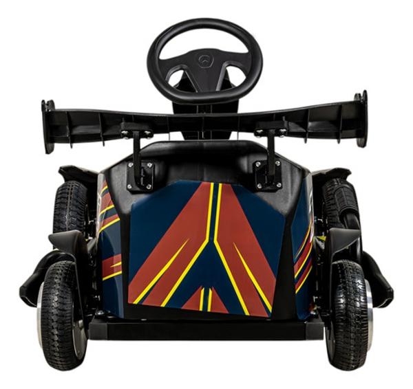 Go Kart Electrico 36v 25km/h 3 Velocidades Niños +8 Años E-Be Azul