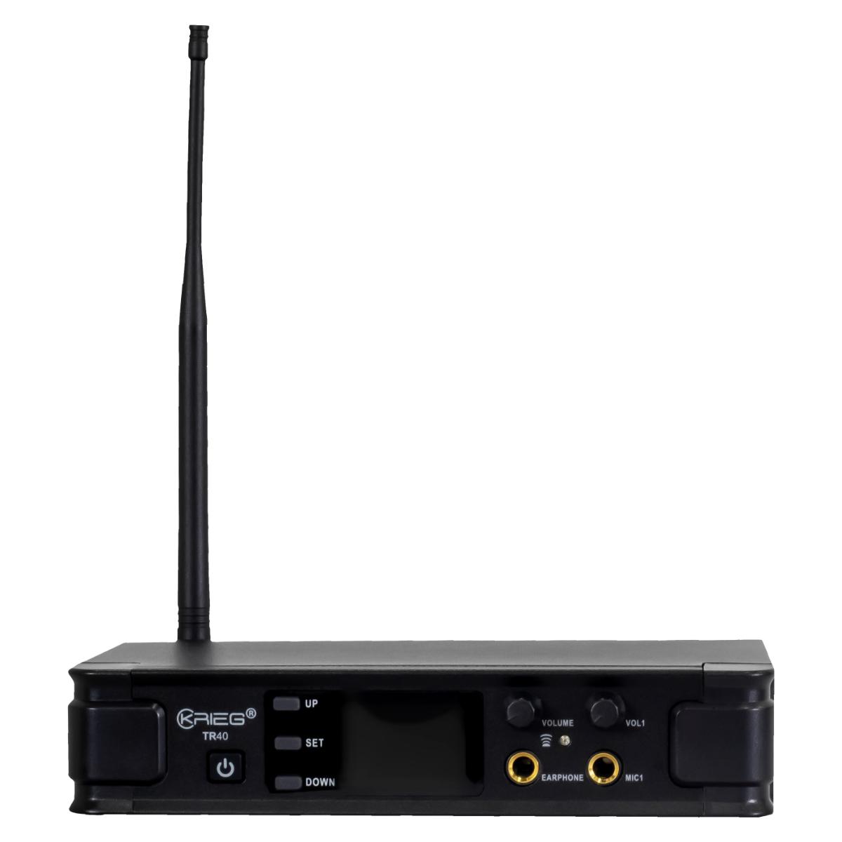 Sistema De Monitoreo KRIEG TR-40+REC-4 Inalambrico