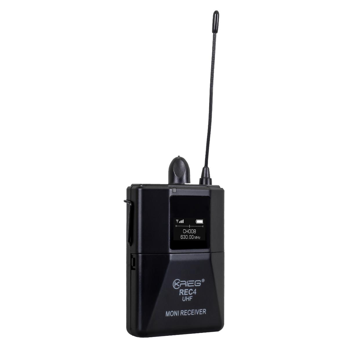Sistema De Monitoreo KRIEG TR-40+REC-4 Inalambrico