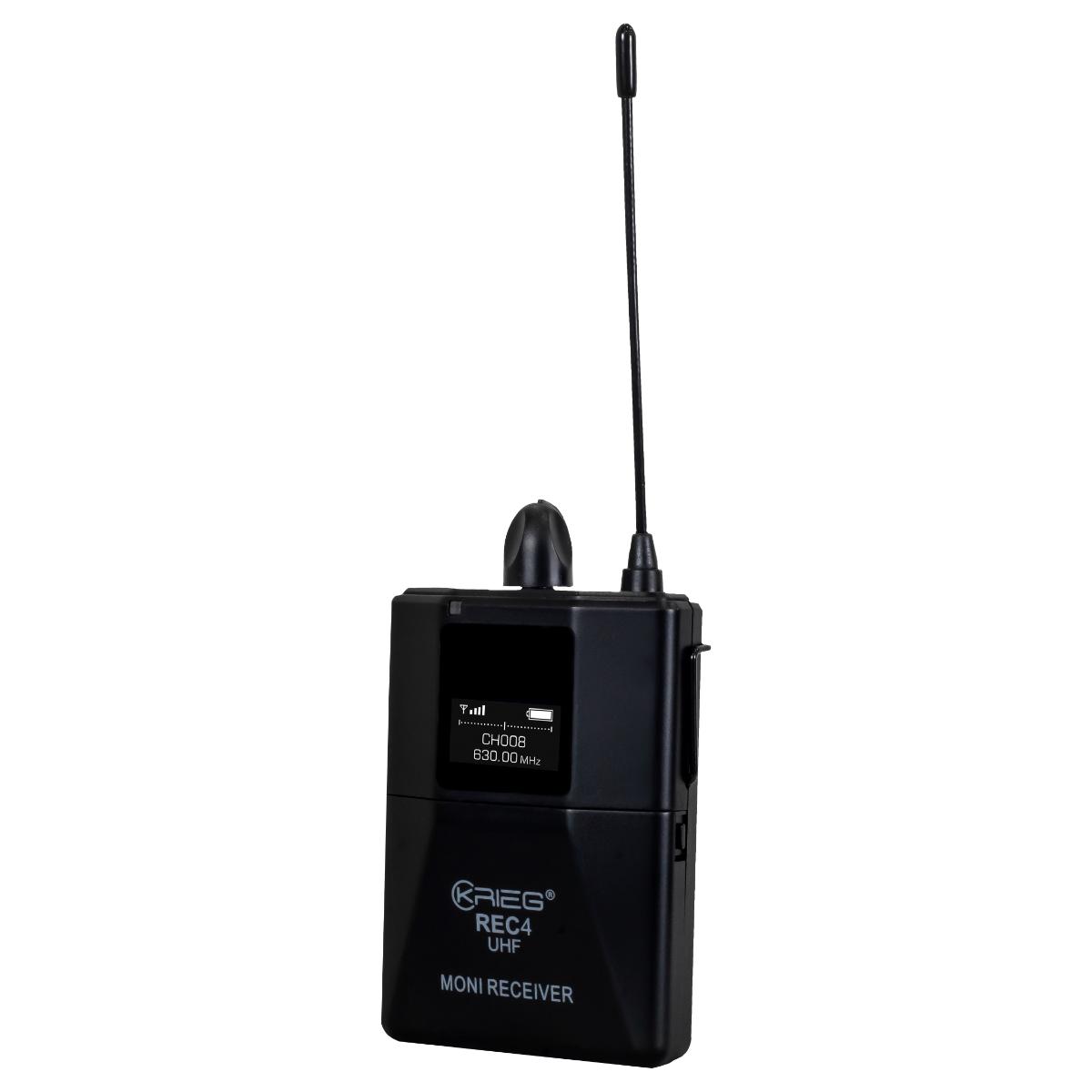 Sistema De Monitoreo KRIEG TR-40+REC-4 Inalambrico
