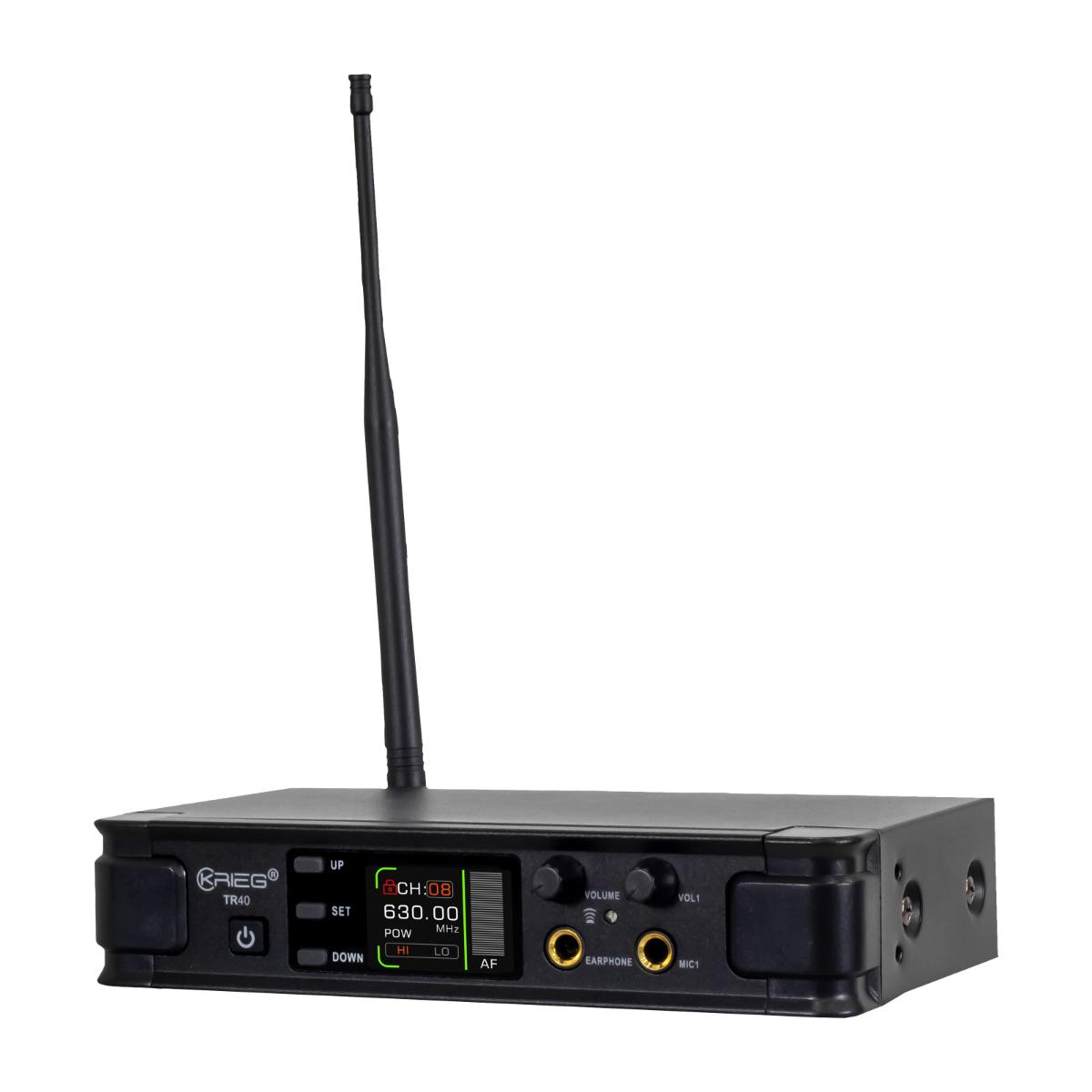 Sistema De Monitoreo KRIEG TR-40+REC-4 Inalambrico