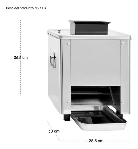 Maquina Cortadora Rebanadora Carne Hueso 130kg 850w Gutstark Home