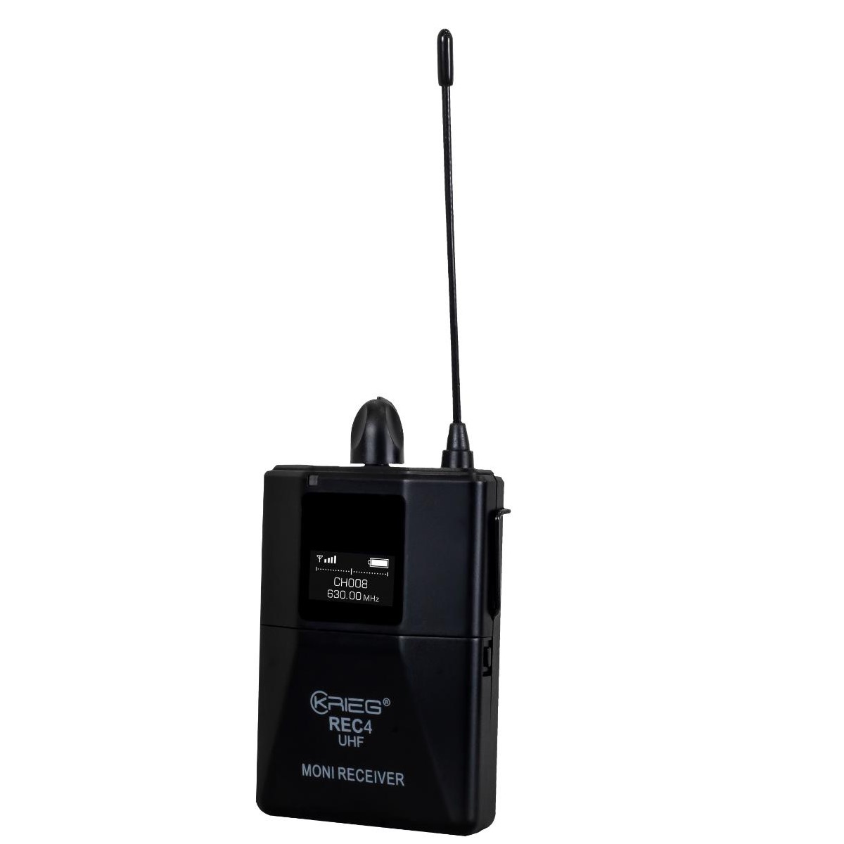 Body Pack KRIEG REC-4 Inalambrico Frecuencia 610-640 Mhz