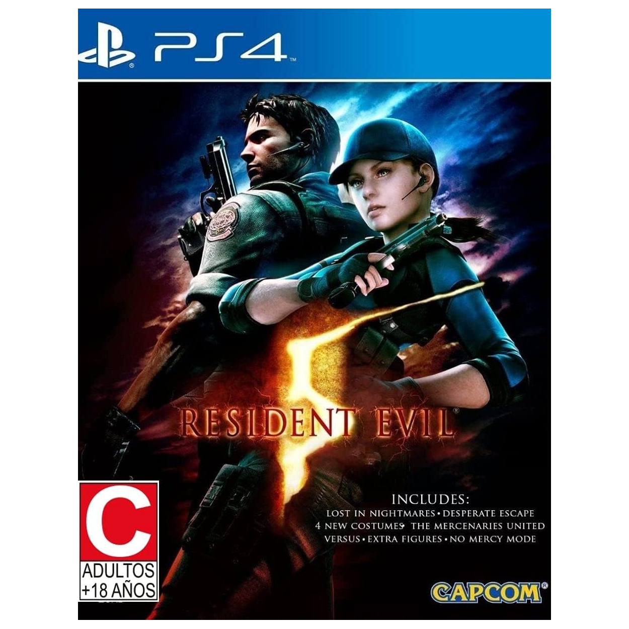 PS4 Juego Resident Evil 5
