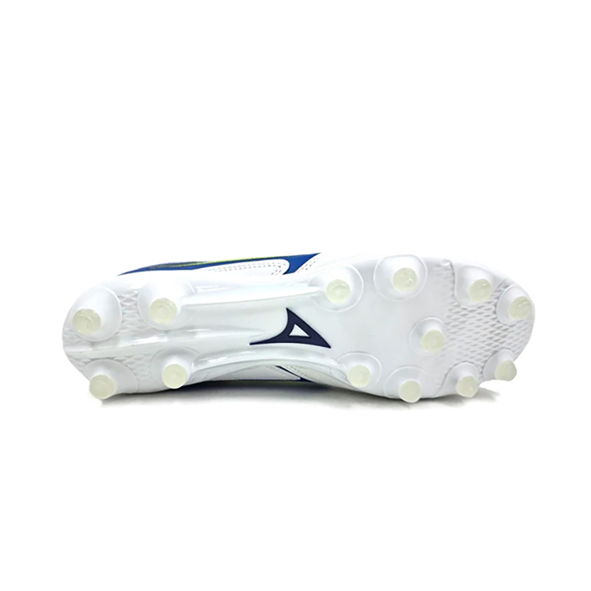 Pirma Botines Brasil Tacos Hombre Blanco Azul Futbol Rendimiento Ajuste Seguro