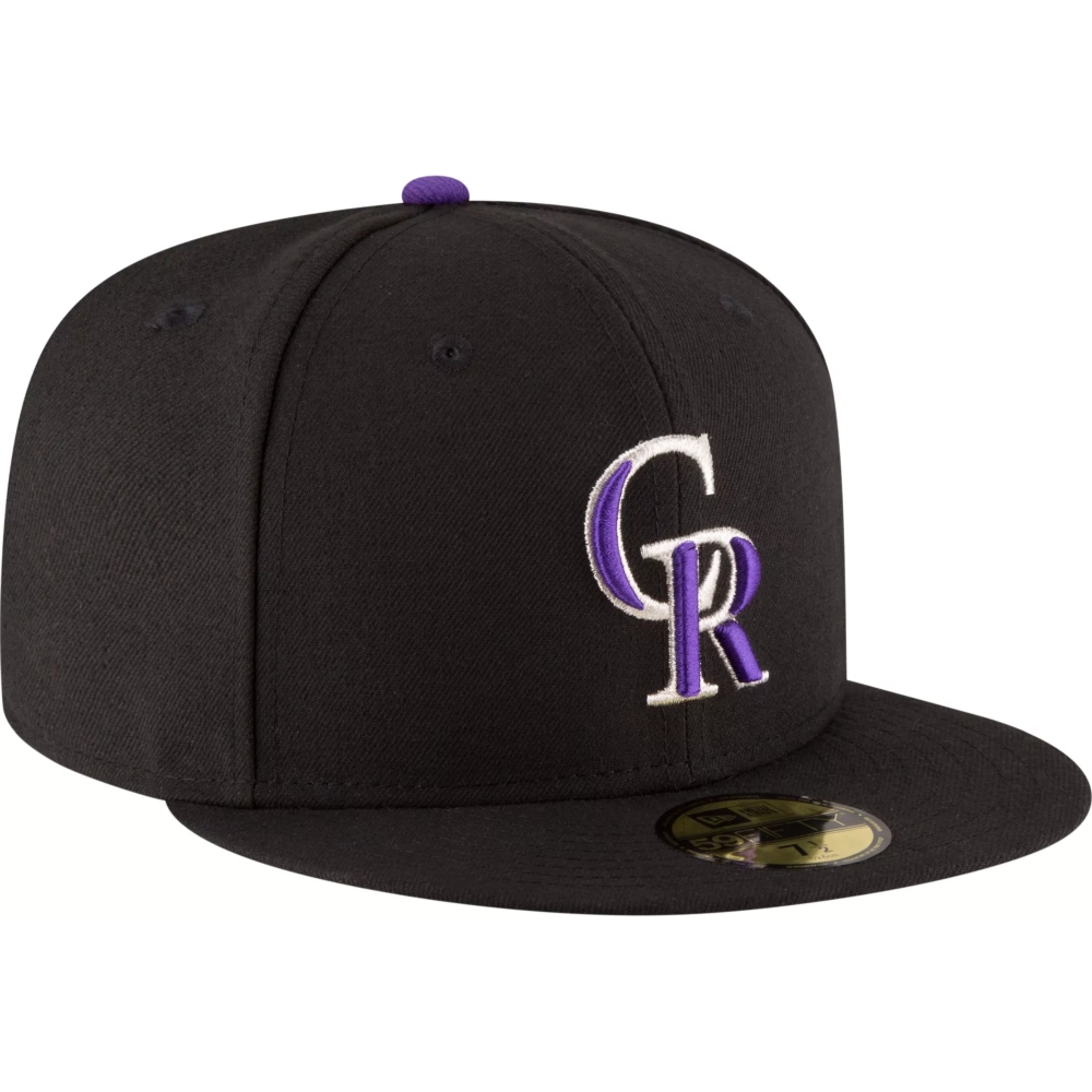 Gorra New Era 59Fifty Colorado Rockies On Field Negro 70365295 TALLA 7 1/2
