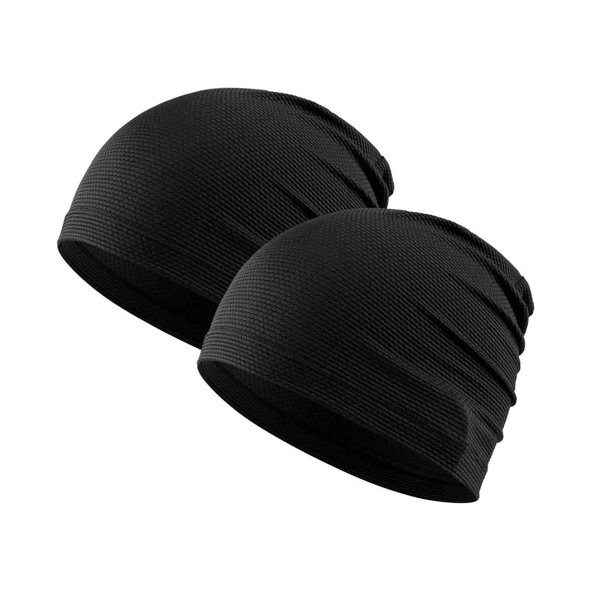 Gorro Bonete Beanie Casual Hip-hop Deportes Al Aire Libre 2Pcs Negro