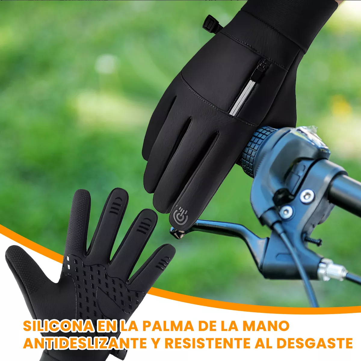 Guantes Térmicos Invierno P Moto/bicicleta Pantalla Tactil Talla XL