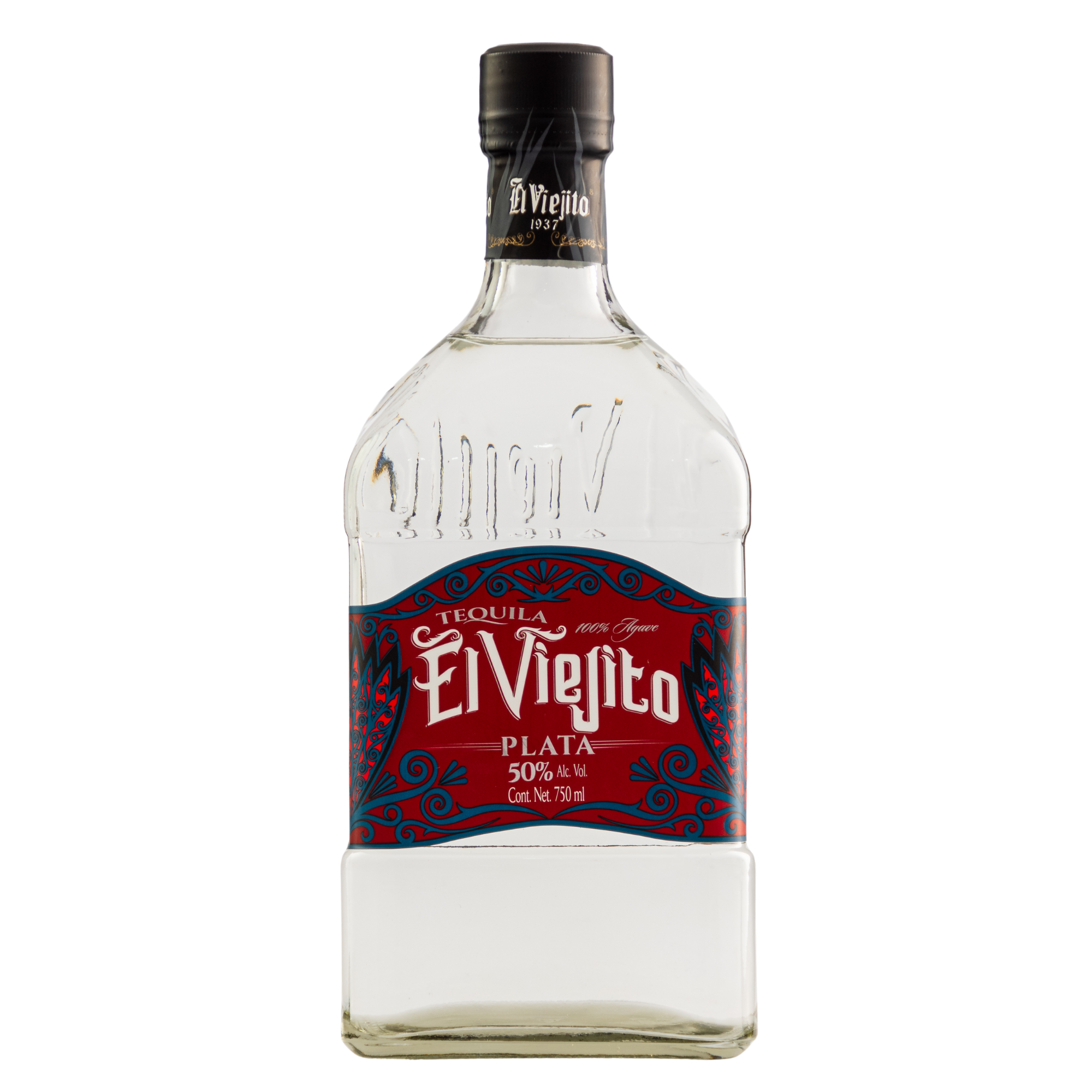 Tequila Artesanal El Viejito Plata 50º 750 Ml