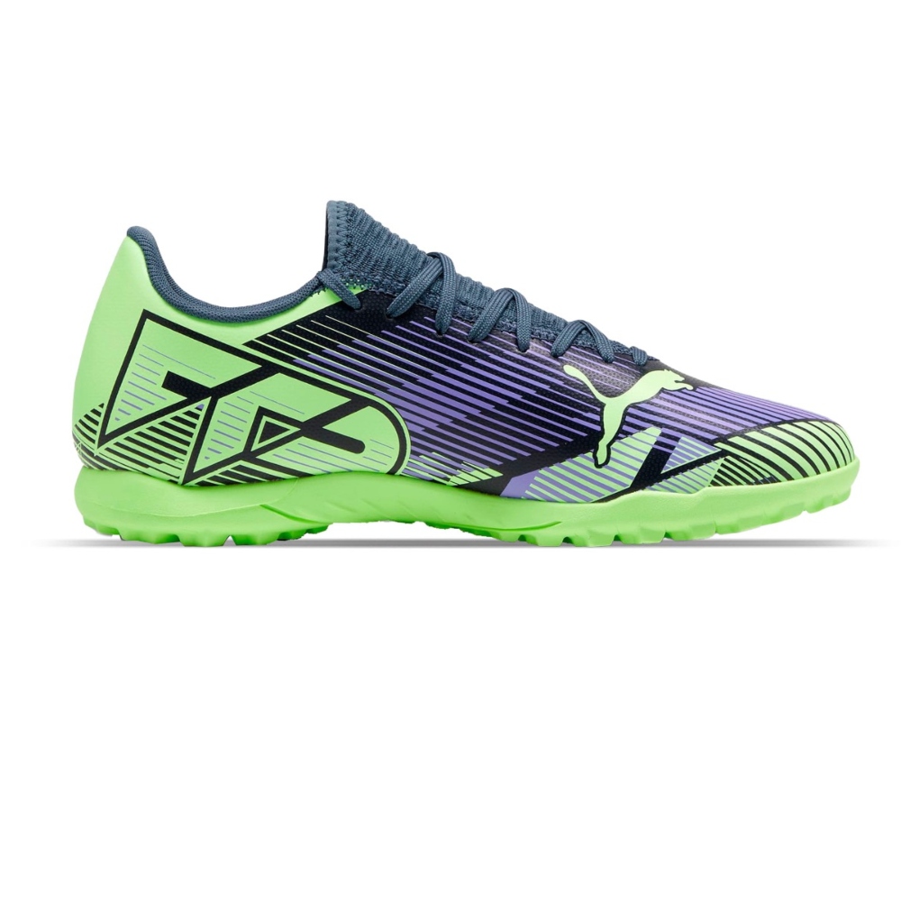Tenis de Futbol Puma  Future 7 Play TT Azul-Verde de Hombre 1079743 03