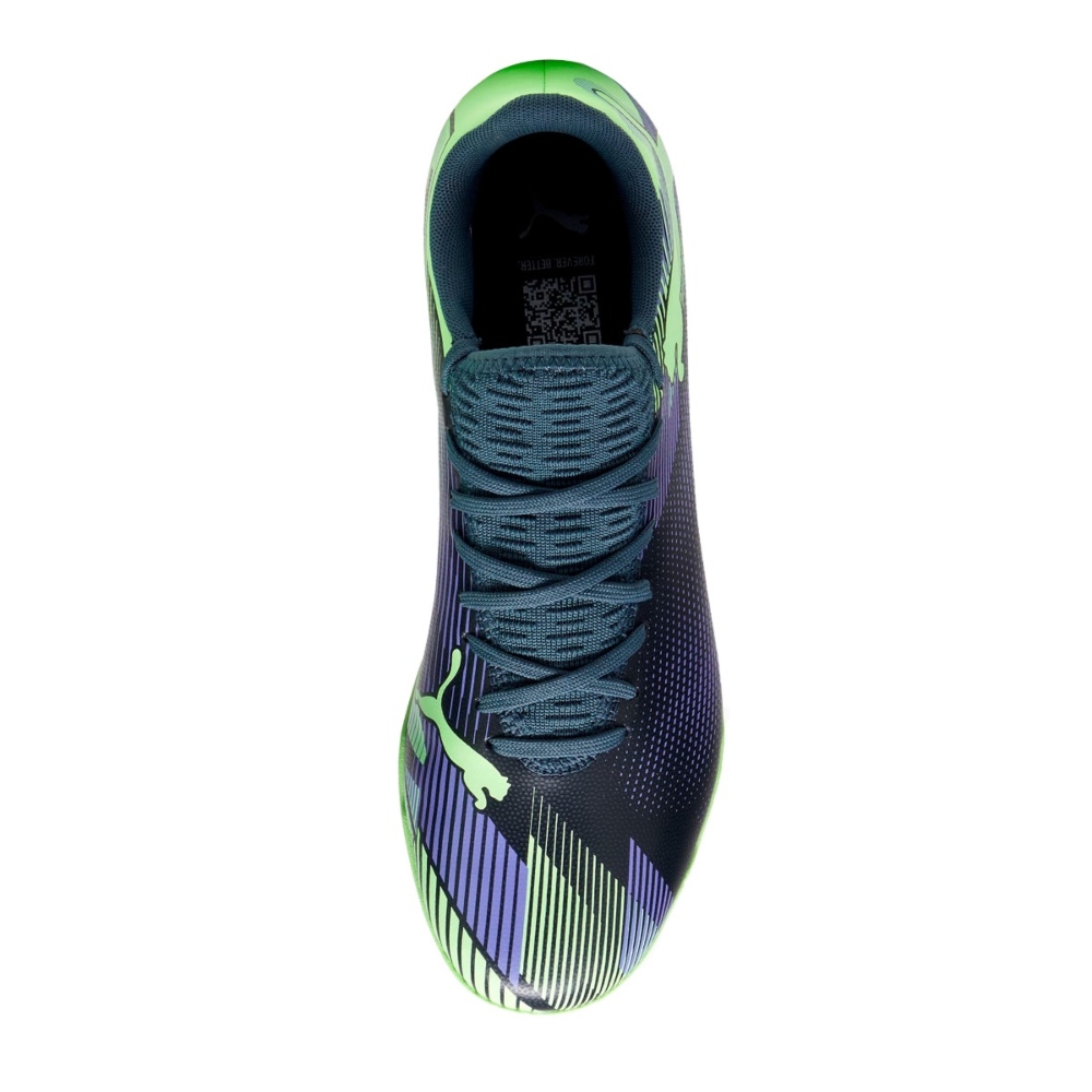 Tenis de Futbol Puma  Future 7 Play TT Azul-Verde de Hombre 1079743 03