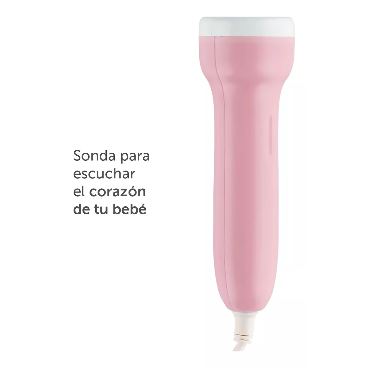 Ultrasonido Portatil Doppler Fetal Oye Latidos De Tu Bebe Rosa