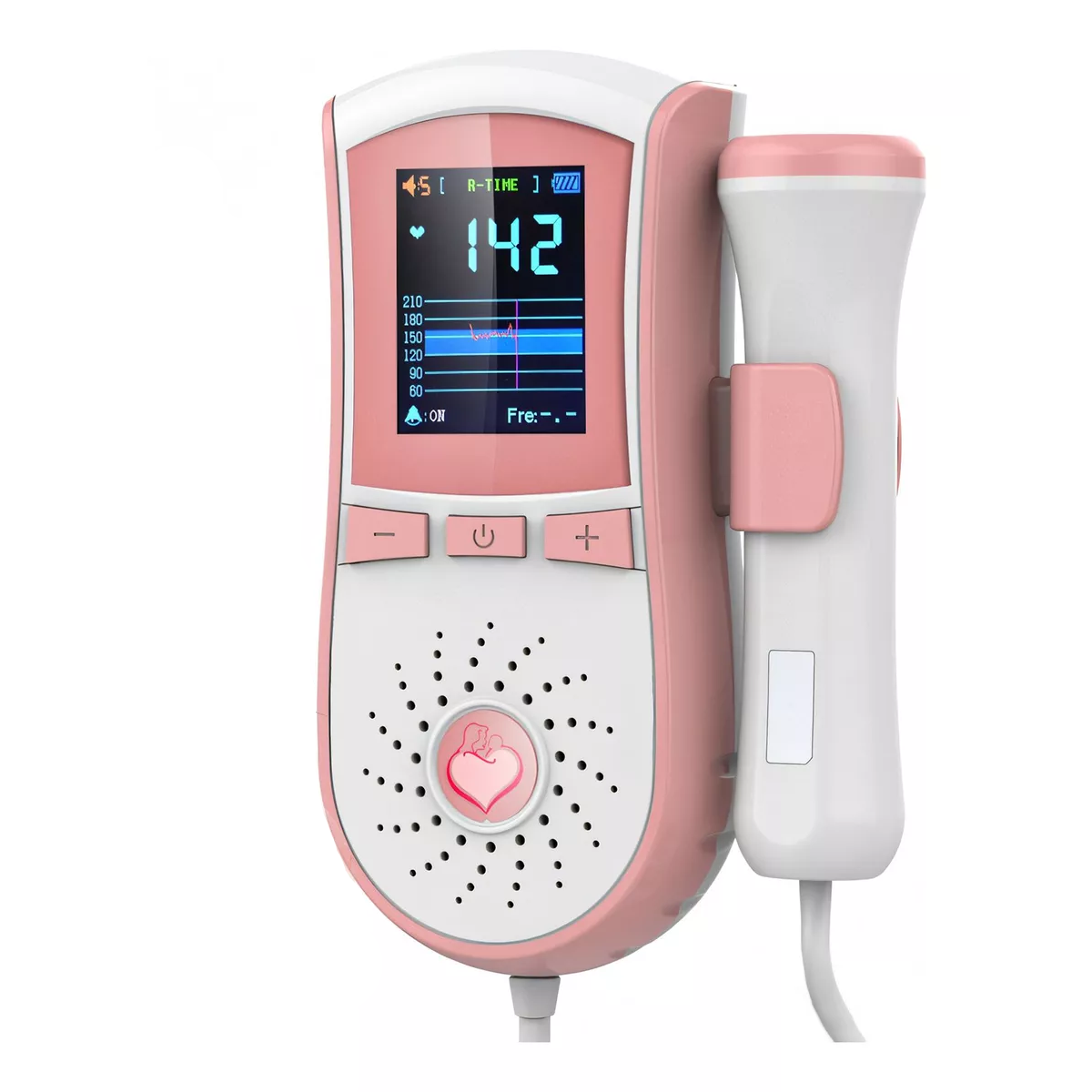 Monitor Fetal Doppler Para Escuchar Latidos Bebe Ultrasonido