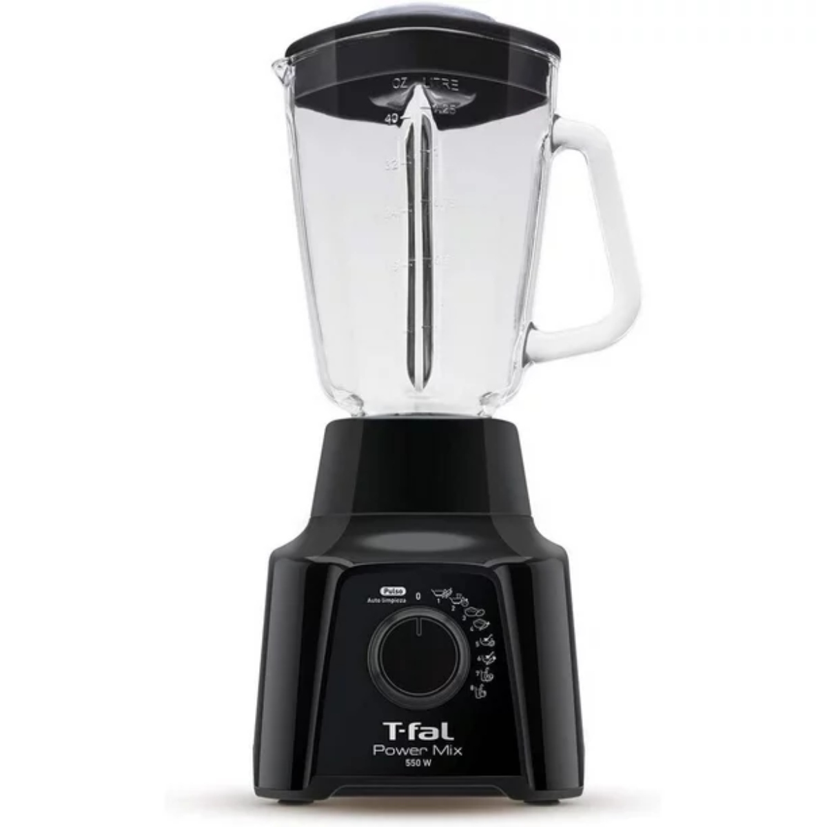 Licuadora T-Fal LN2898MX Power Mix 8 Vel V/Vidrio Negro ENDY3