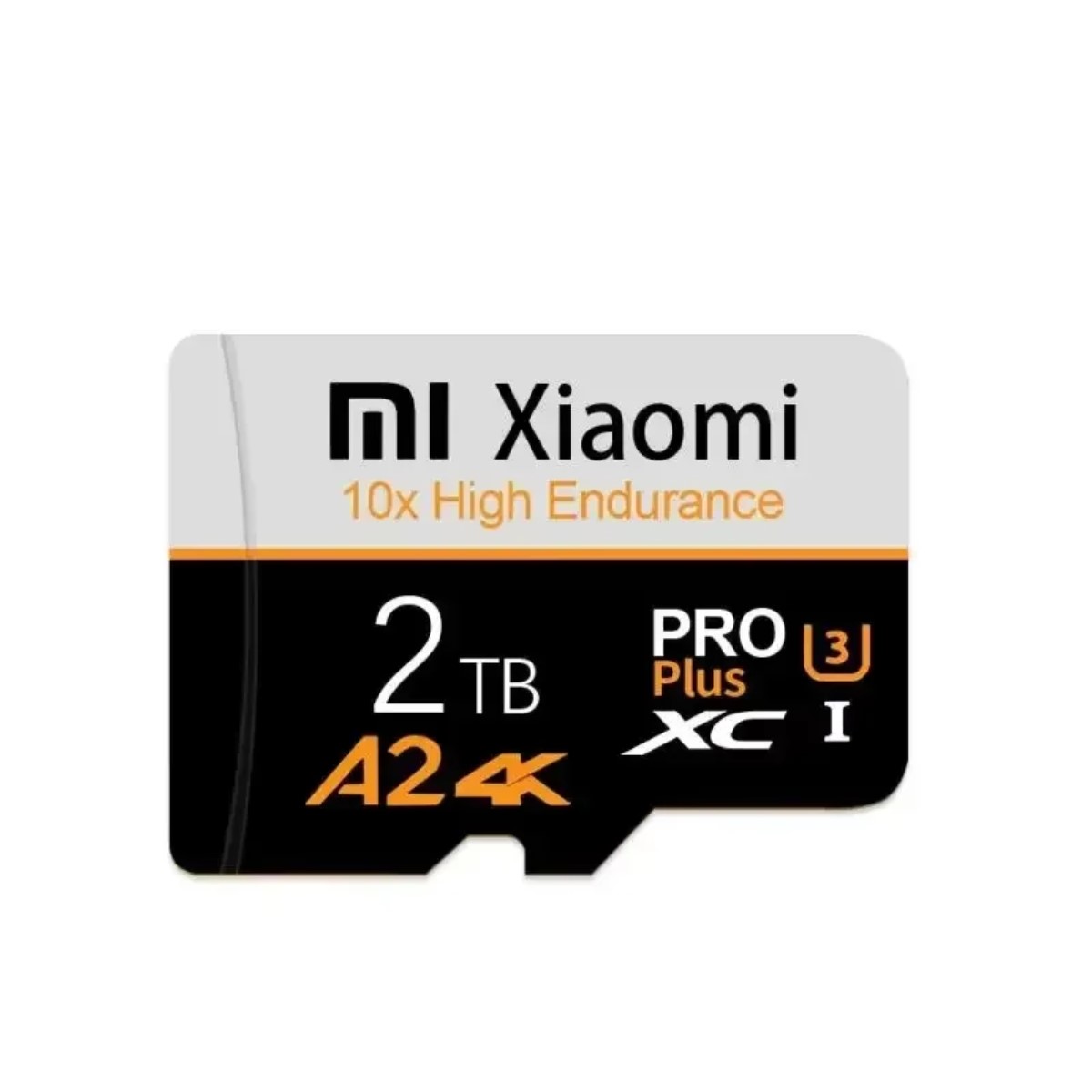 Memoria micro SD 2TB U3 XC alta velocidad vídeo 4K A2 Flash SD PRO PLUS cel pc lap cámara ip negro