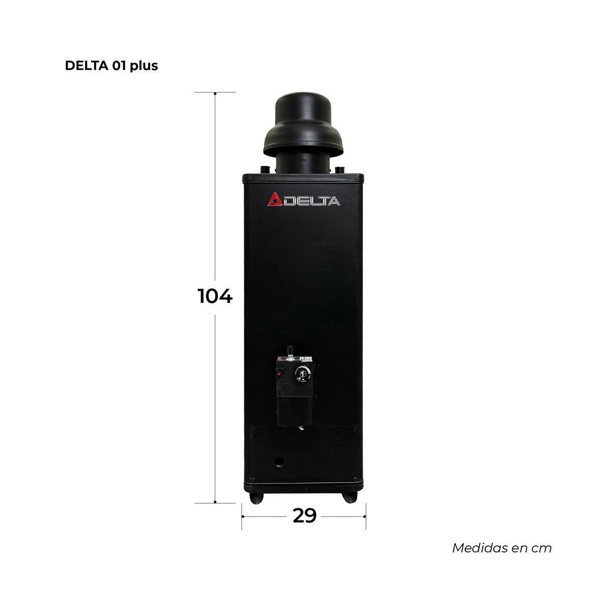 Calentador de Paso Delta 01 Plus 11 Litros por Minuto GAS LP.