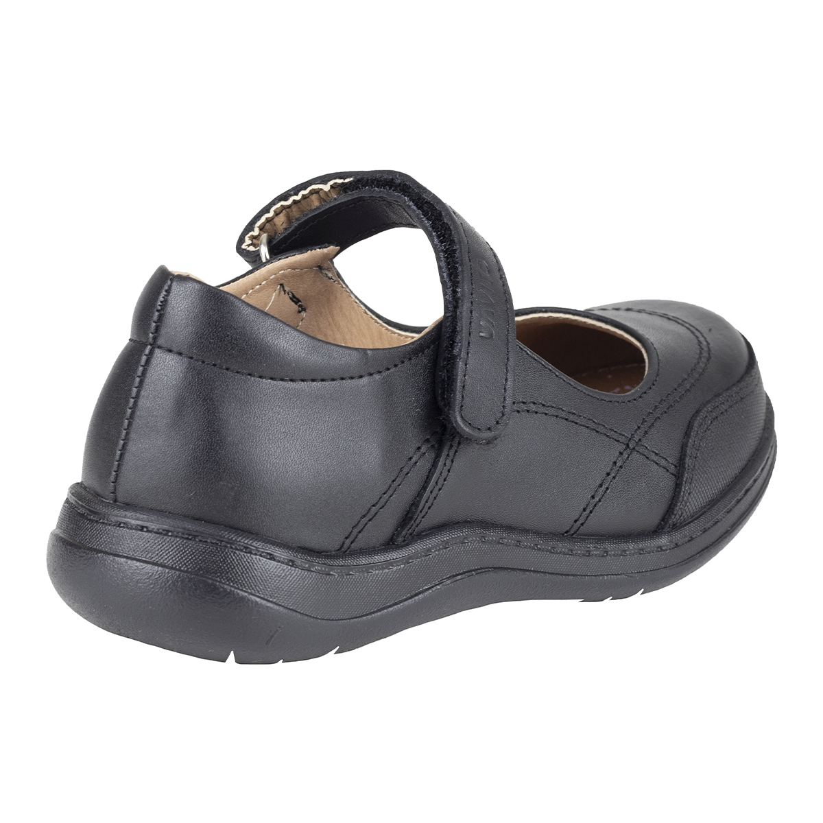 Zapatos Escolares Vavito Niña Negro 770003 Negro Piel Confort