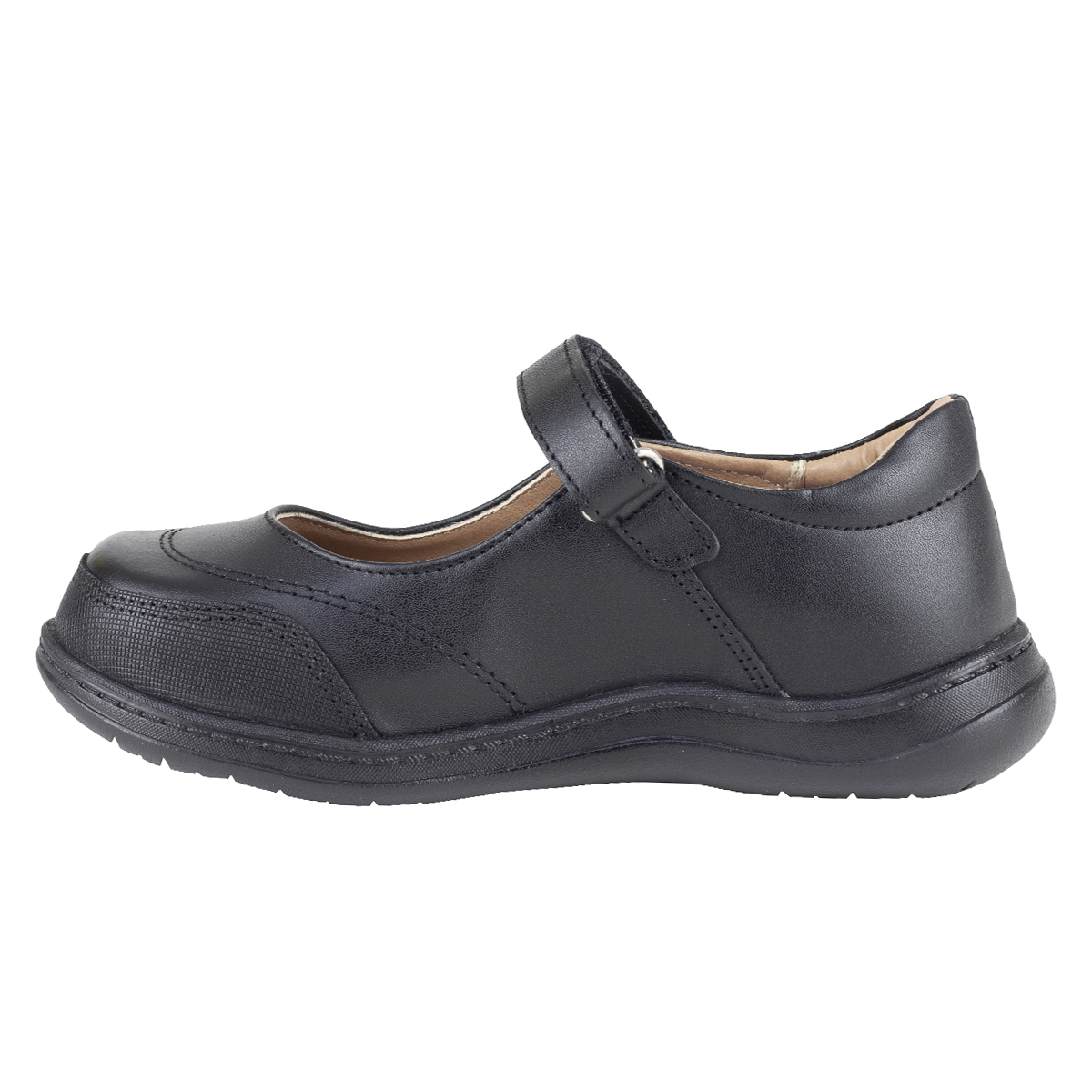 Zapatos Escolares Vavito Niña Negro 770003 Negro Piel Confort