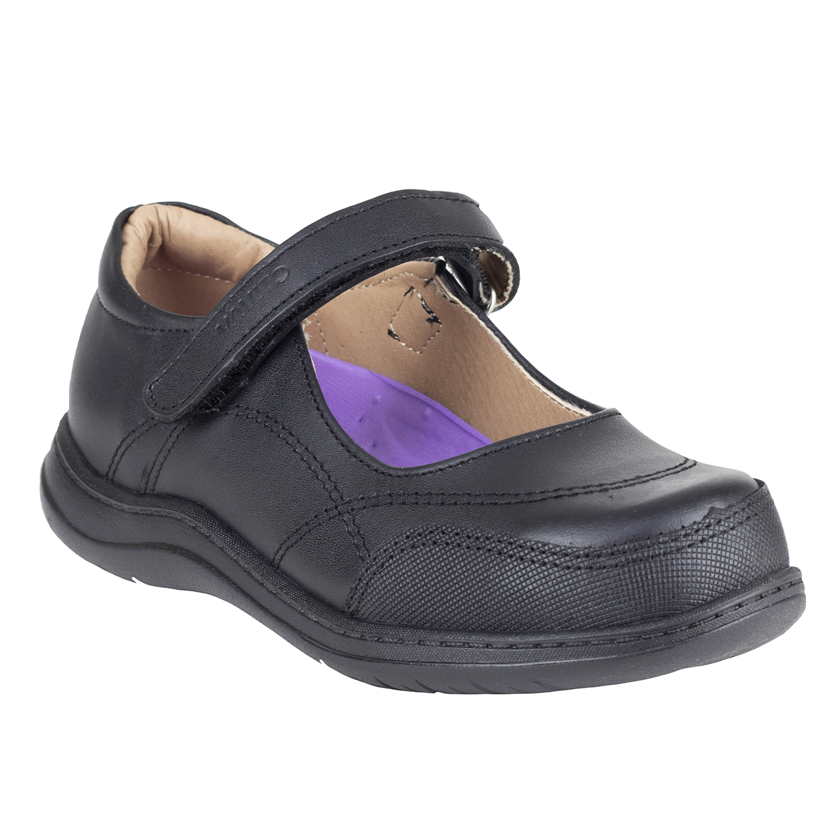 Zapatos Escolares Vavito Niña Negro 770003 Negro Piel Confort