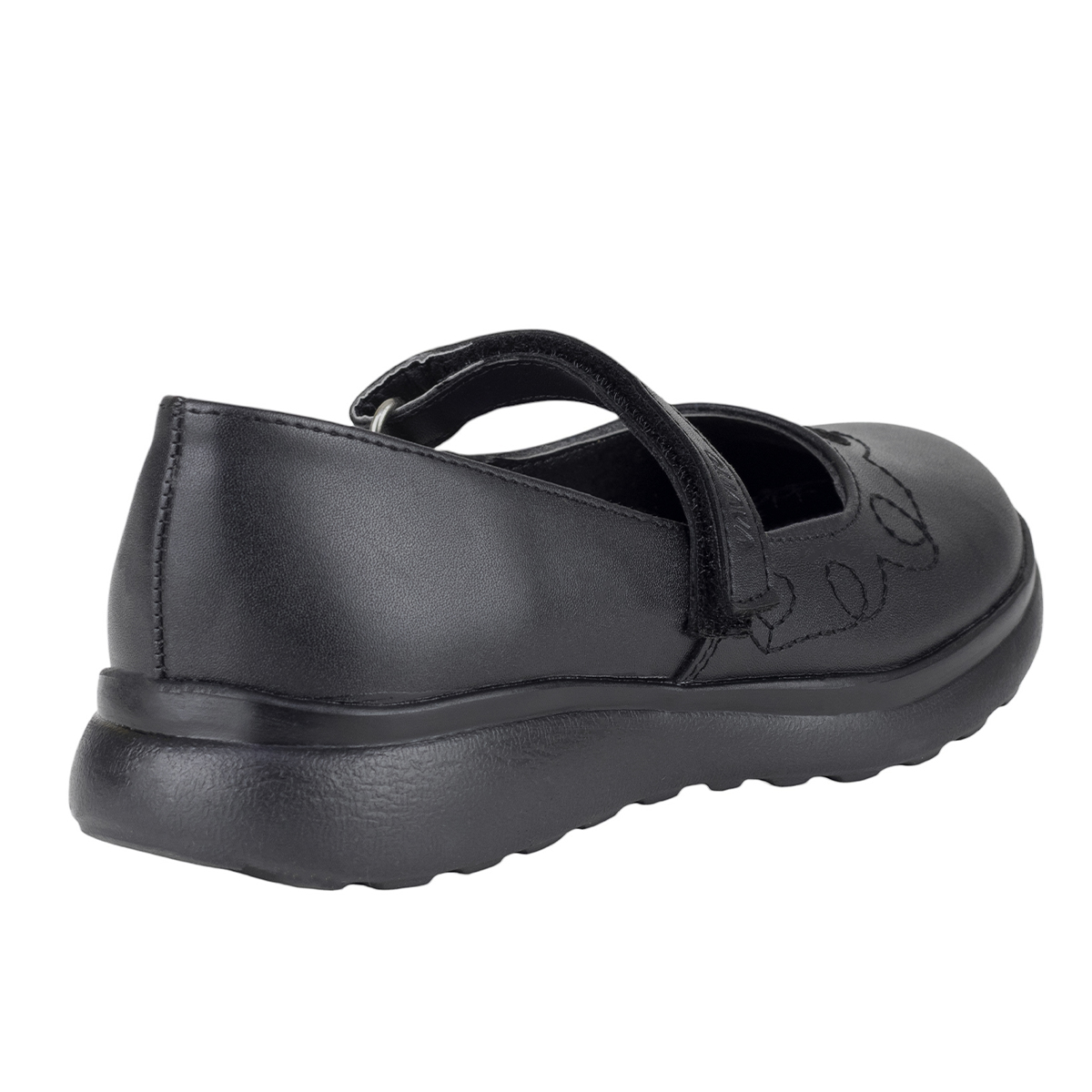 Zapatos Para Niña Escolar Vavito 760005 Piel Negro Ligeros
