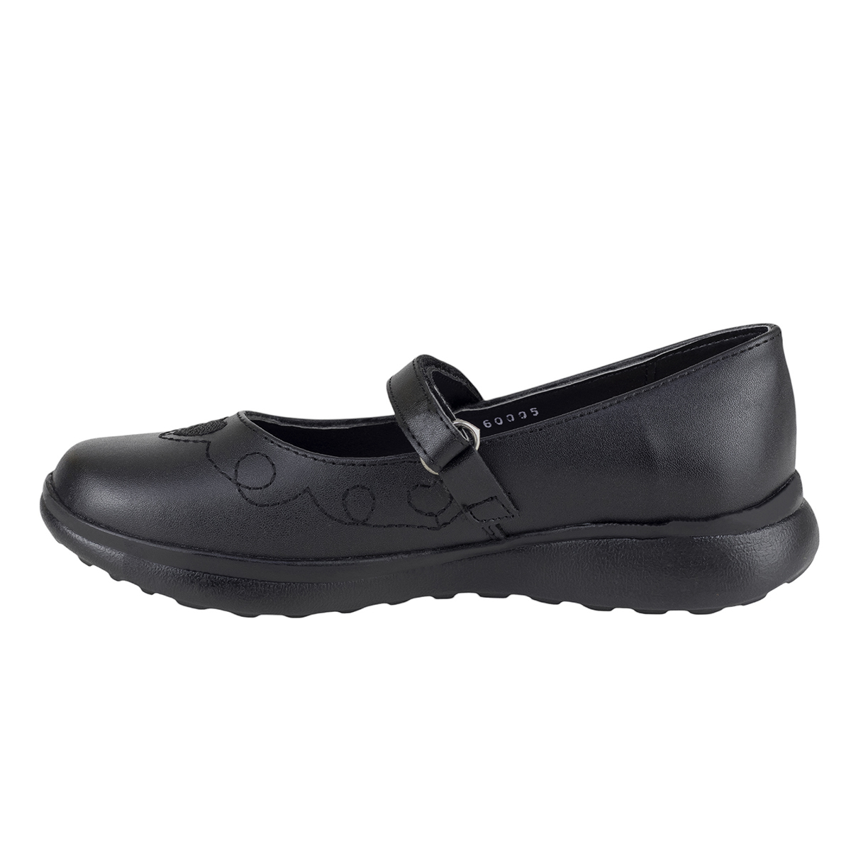 Zapatos Para Niña Escolar Vavito 760005 Piel Negro Ligeros