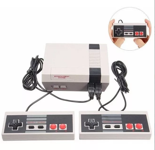 Consola Arcade Con 620 Juegos Retro y 2 Controles Se Conecta a la TV Mario Contra