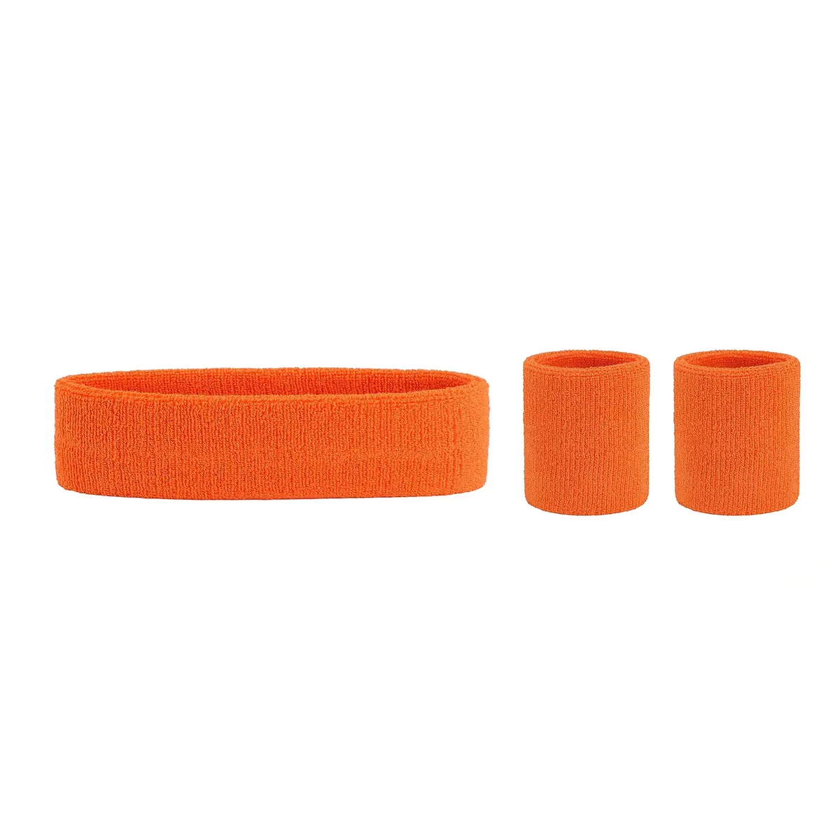 9pzs Elástica Diadema Banda Deportiva Cabeza Sudor Muñequera Amarillo naranja verde