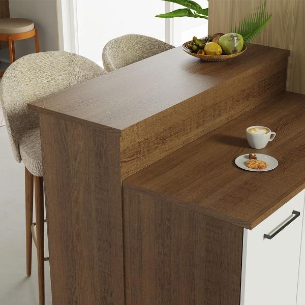 Isla de Cocina con Encimera y Mostrador Madesa Agata 120 MB