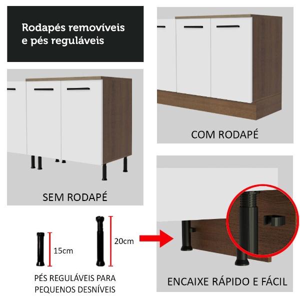 Isla de Cocina con Encimera y Mostrador Madesa Agata 120 MB
