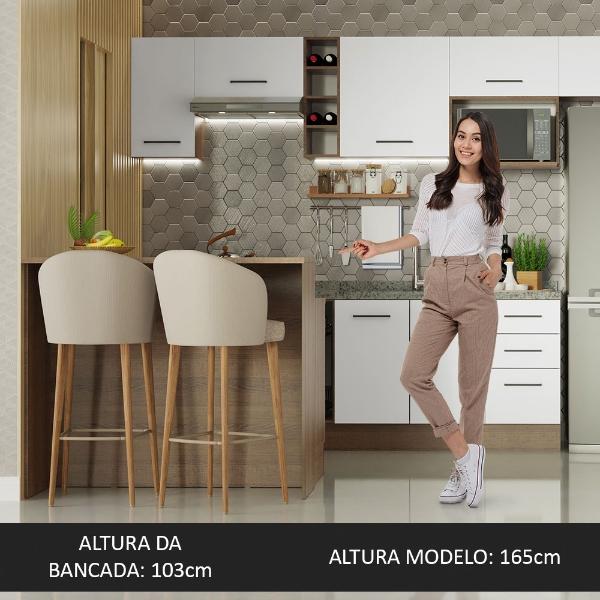 Isla de Cocina con Encimera y Mostrador Madesa Agata 120 MB