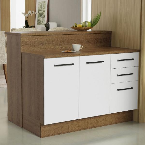 Isla de Cocina con Encimera y Mostrador Madesa Agata 120 MB