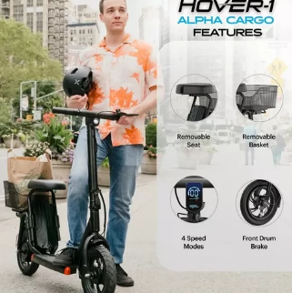 PATIN LECTRICO SCOOTER HOVER CARGO 