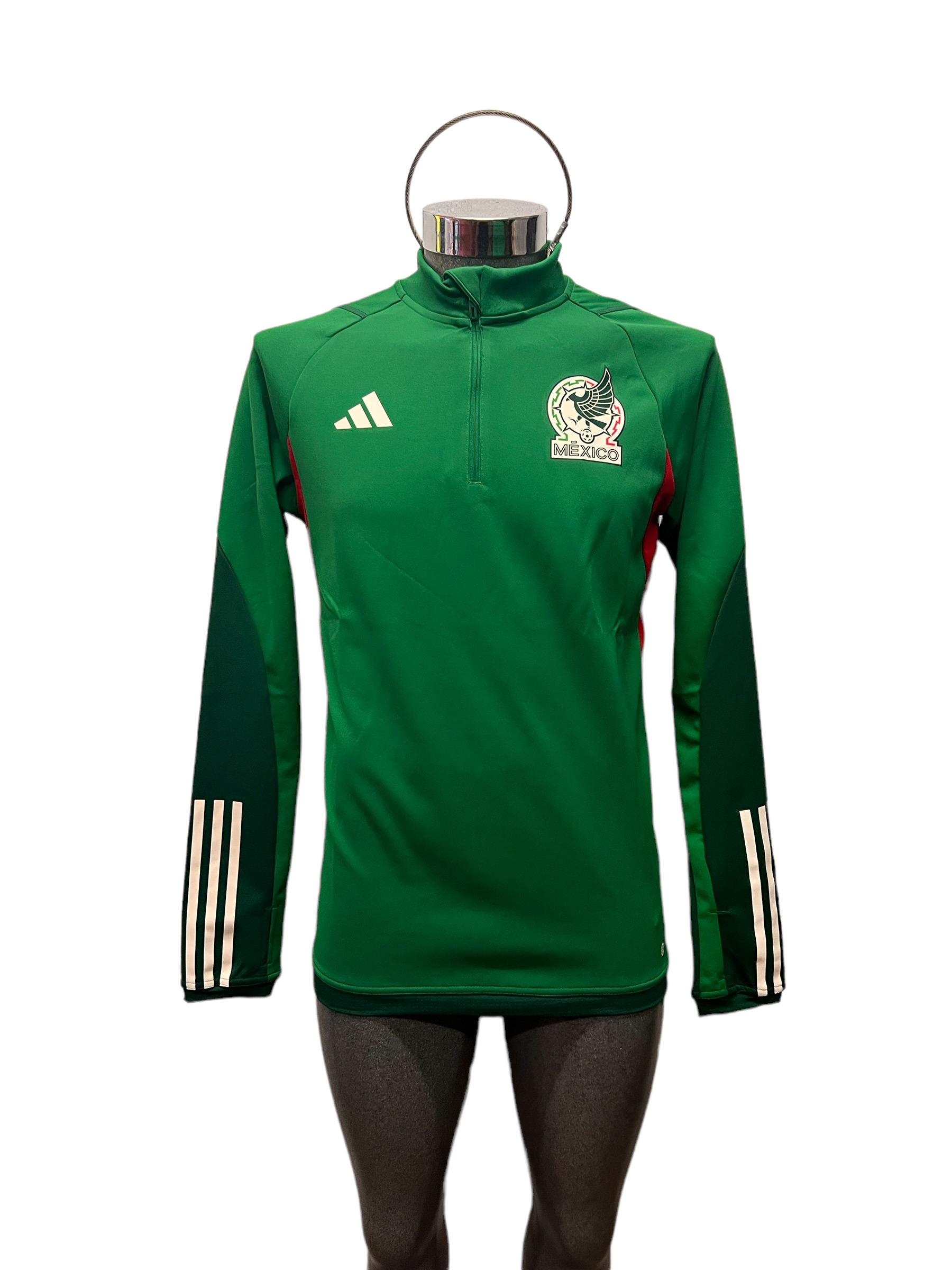 Sudadera Original Adidas Selección Mexicana entrenamiento mundial 2022 HF1371