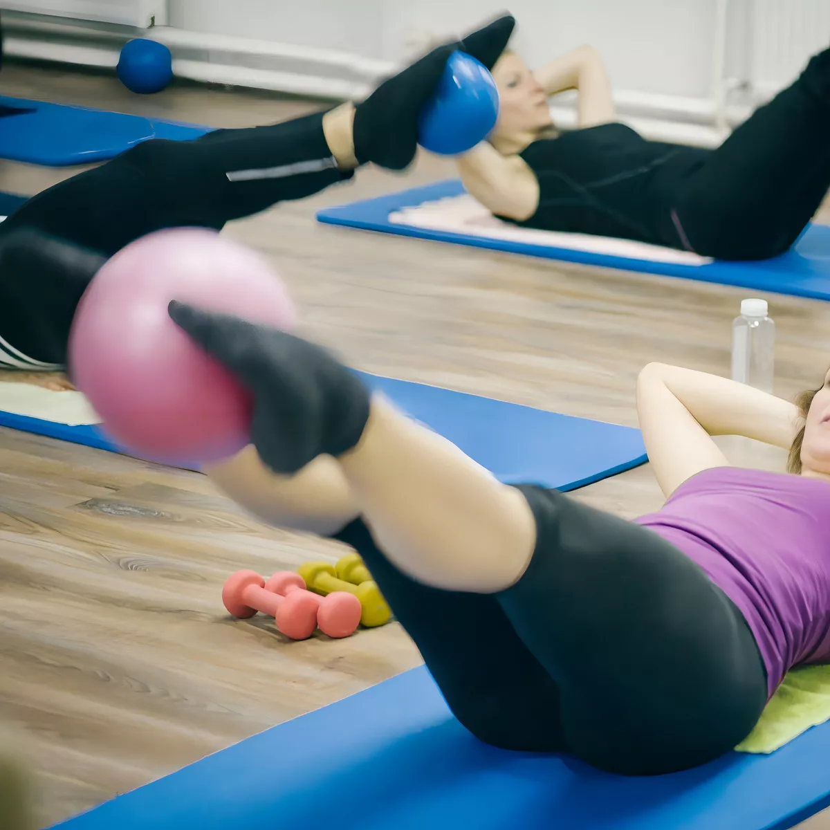 Kit 3 Pelotas De Gel 1 Kg Pilates Yoga Aerobics