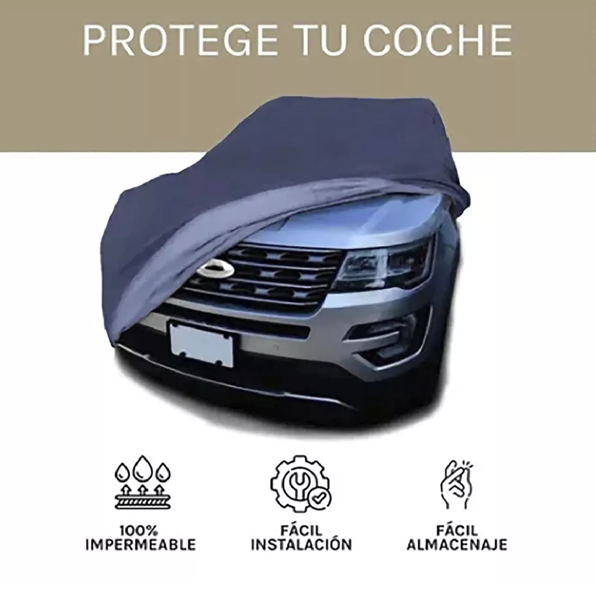 Lona Polietileno 4m X 6m Reforzada Impermeable Proteccion Uv